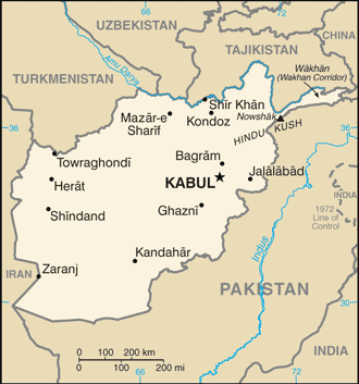 Климат Afghanistan