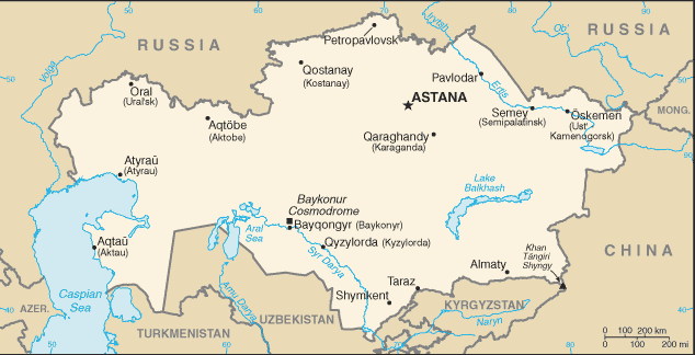 Климат Kasachstan